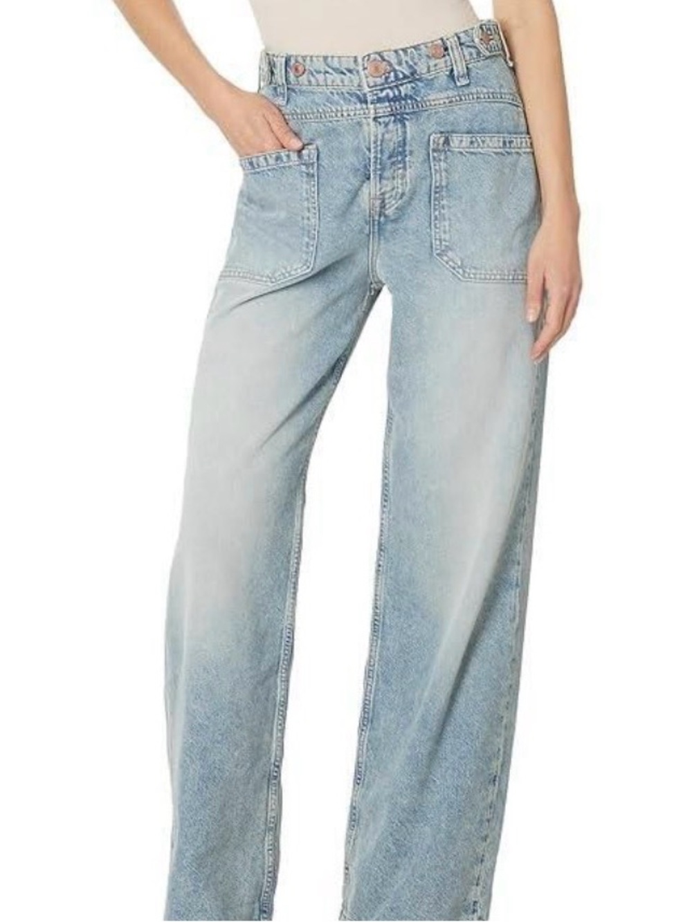 Free People Parker Cuffed Jean, size 32, NWT